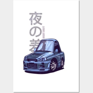 JDM CAR CHIBI Style Posters and Art